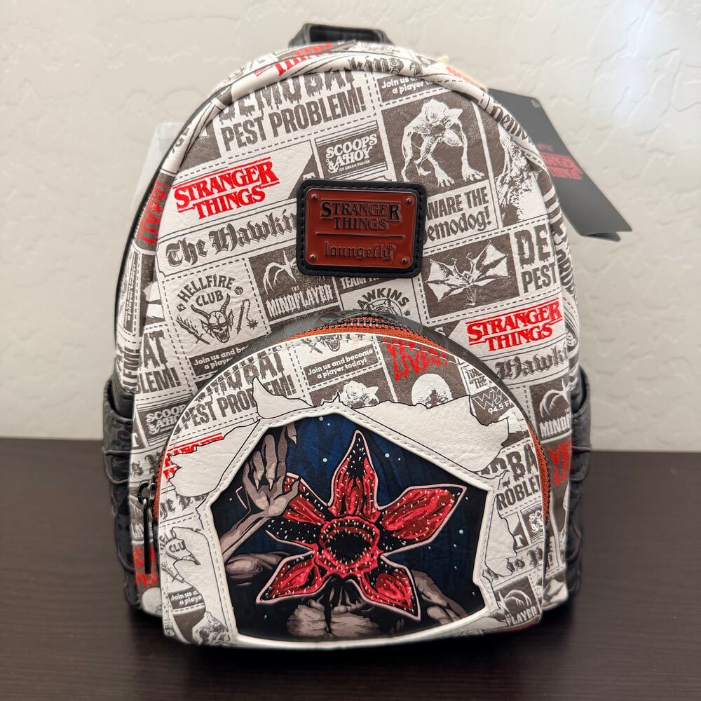 Stranger Things 5 Mini Backpack NWT - image 1